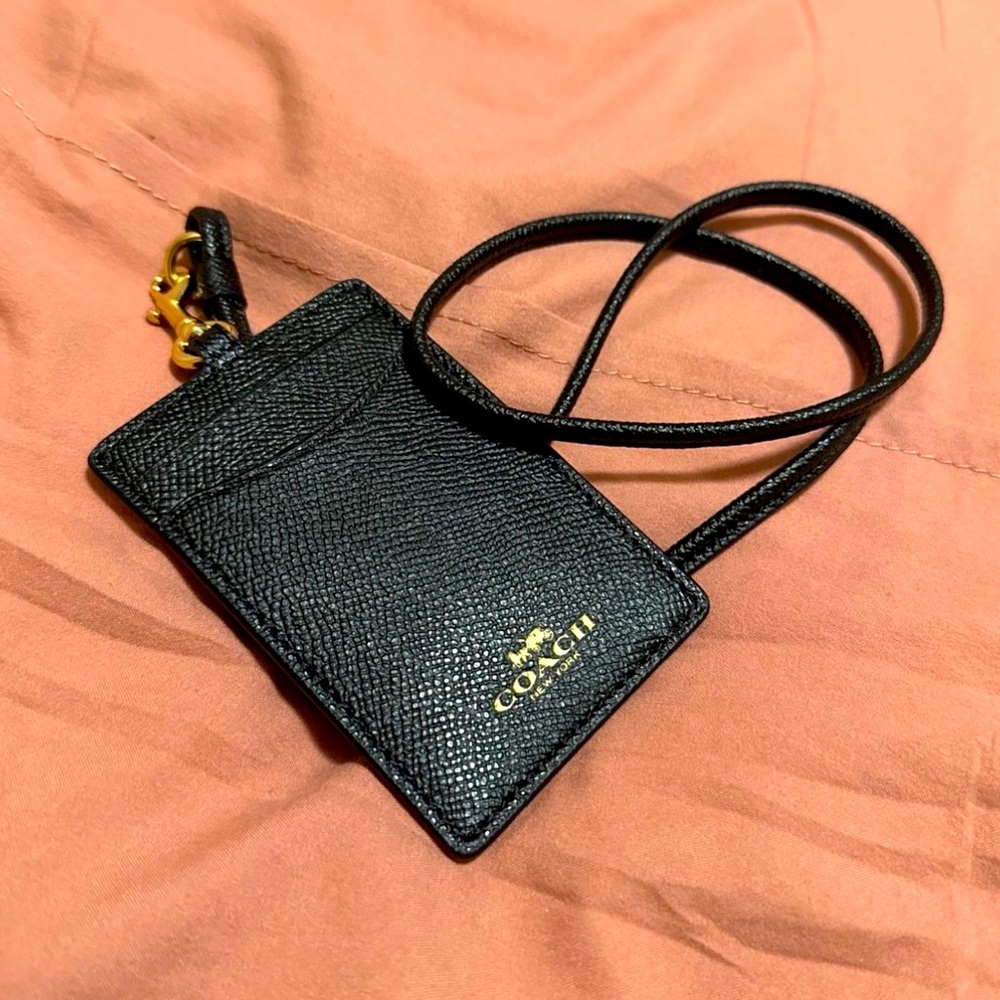 Coach lanyard Id